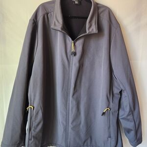 Men's Gray Softshell Jacket